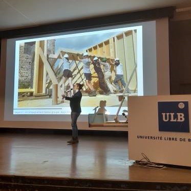 Laurane Coornaert en intervention : Faculté d’Architecture LaCambre-Horta, ULB (Bruxelles)