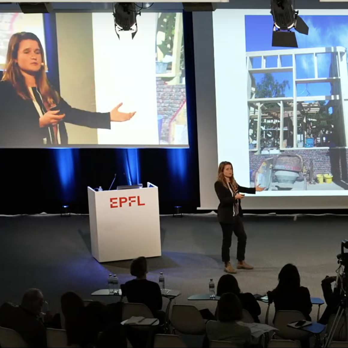 Laurane Coornaert en intervention : « Affirming Actions », EPFL (Lausanne)