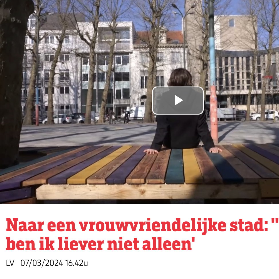 Aperçu : Bruzz, « Naar een vrouwvriendelijke stad : ’s Nachts ben ik liever niet alleen »